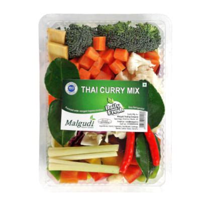Malgudi Thai Curry Vegetables Prepack About 250 Gm – Starquik