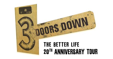 3 Doors Down Announce "The Better Life 20th Anniversary Tour"