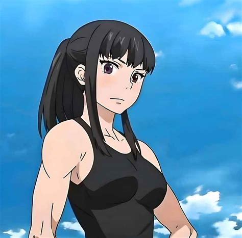 Female Anime Characters With Black Hair