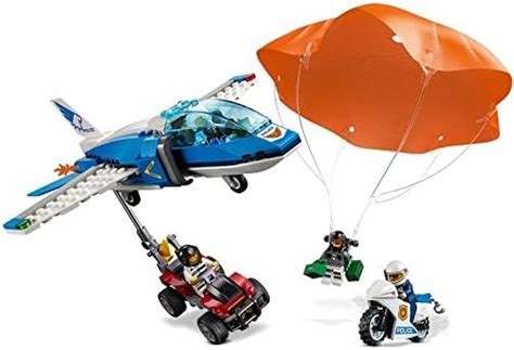 LEGO 60243 City Police Helicopter Chase Toy with ATV Quad Bike ...