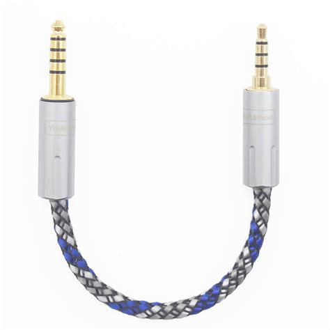 Buy 3.5mm Balanced Male to 4.4mm Balanced Male 8 Core Silver Plated ...