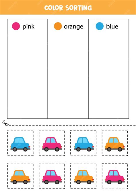 Image result for Sorting by Color Printables