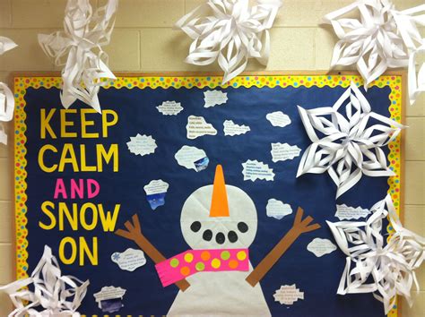 January Preschool Bulletin Board Ideas