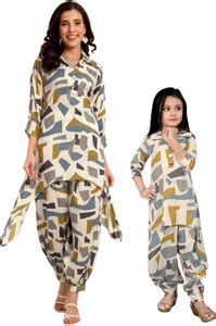 LEIPZIG FASHION Women Ethnic Top Dhoti Pant Set - Buy LEIPZIG FASHION ...