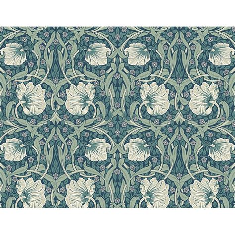 NextWall 40.5-sq ft Teal and Sandstone Vinyl Floral Self-adhesive Peel ...