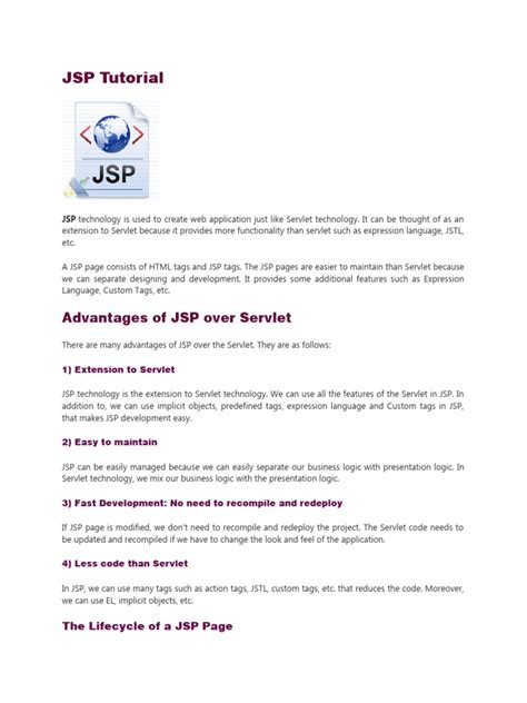 Image result for JSP Course