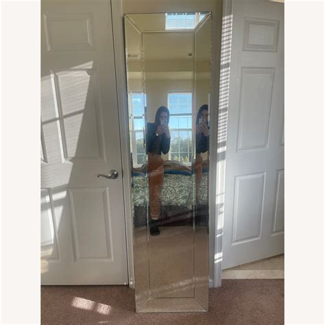 Pottery Barn Astor Floor Mirror - AptDeco