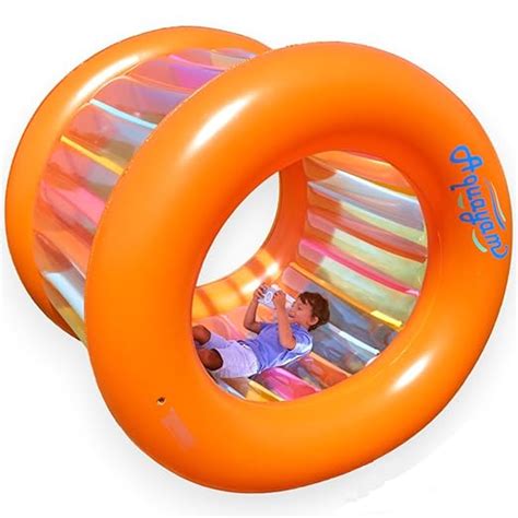 Giant Water Wheel Pool Float | Human Hamster Wheel | Inflatable Pool ...
