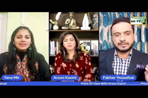 Pak’s one sided affair with Kashmir: Yana Mir