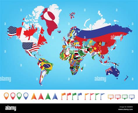 World Flag Map 的图像结果