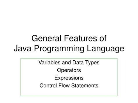 Features of Java Programming 的图像结果
