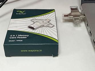 Wayona WR28 4-in-1 OTG Card Reader Connect with USB, Micro USB, Type C ...