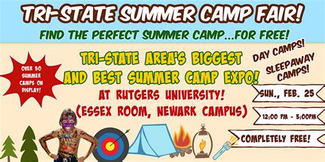 Tri-State Camp Fair at Rutgers University Newark Campus, Rutgers ...