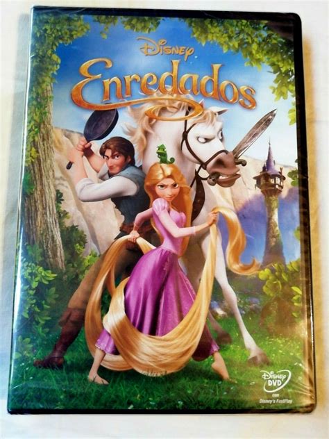 Tangled Rapunzel DVD Disney 2018 New Spanish, English Portuguese Pal | eBay