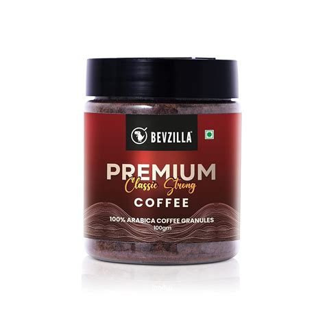 Bevzilla 100 Gram 100% Arabica Instant Classic Strong Coffee Powder ...