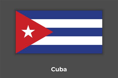 The National Flag of Cuba 9291067 Vector Art at Vecteezy