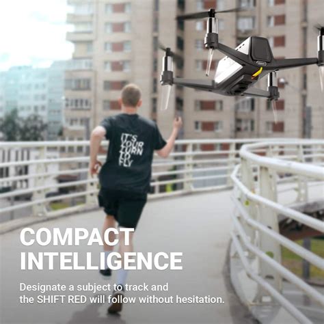 Buy SHIFT RED Drone HI-LITE PKG - Easy & Free Flight with 3D-Sensing ...