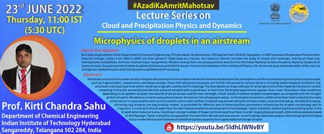 Virtual lecture series-Cloud and Precipitation Physics and Dynamics