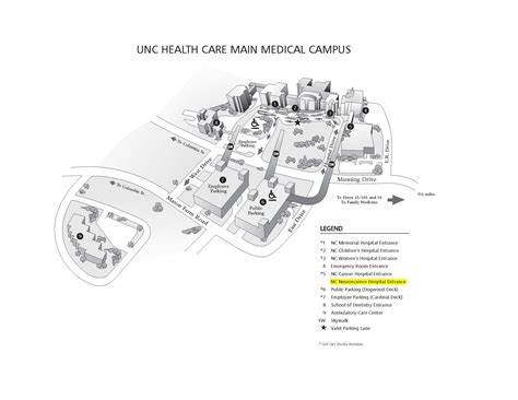 Unc Campus Map