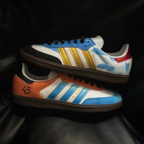 Adidas Sambas x Indian Cricket Theme Custom – Knickgasm