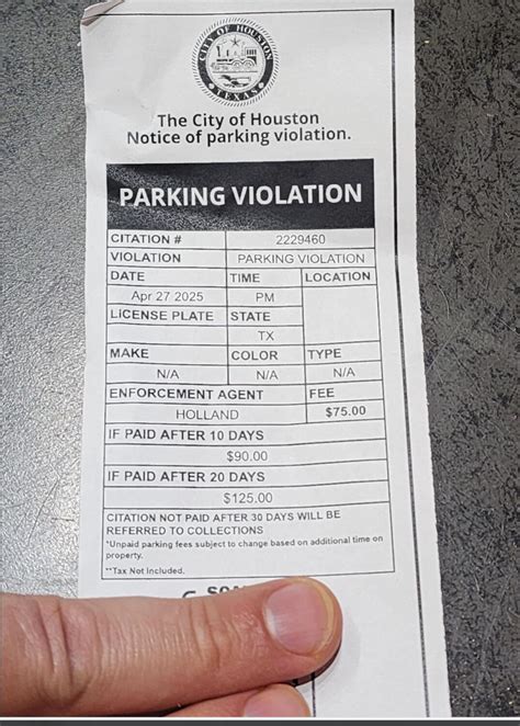 Officials urge Houston drivers to watch out for scam parking tickets ...