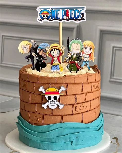 Bresskil's Sweet Cake 🎂 on Instagram: "One Piece ☠️" | Anime cake, One ...