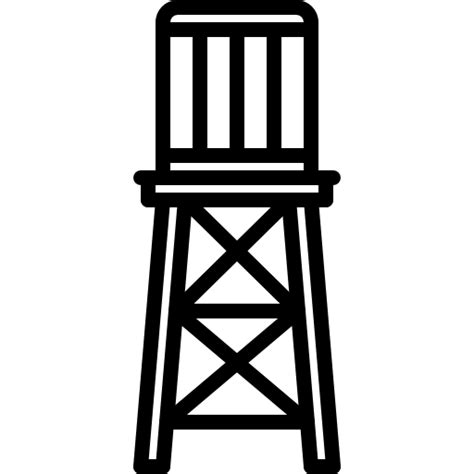 Water tower - Free buildings icons