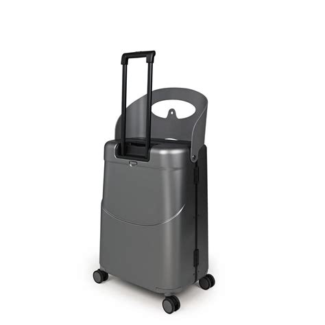 Charcoal Grey Ride-On Trolley Check-In Luggage 24 Inches – Greenbell