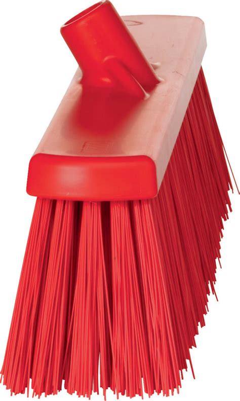 29204 Vikan | Vikan Broom, Red With PET Bristles | 188-8870 | RS