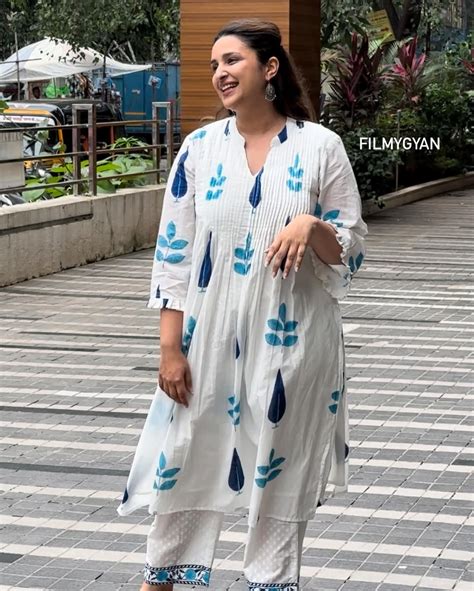 Restocked! Celebrity design mul cotton kurta pant– Aashvi Couture