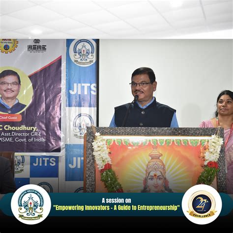 JITS Engineering College conducts a session on Empowering Innovators ...