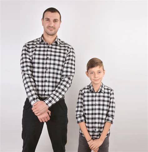Black Father And Son Matching Outfits