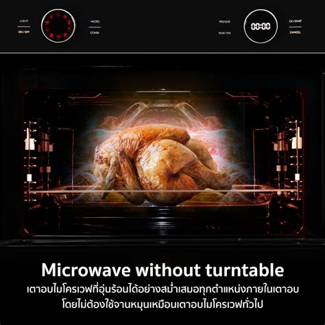 ชุดเซต เตาอบแบบฝัง + เตาอบไมโครเวฟมัลติฟังก์ชั่น EVE OWL 73L ขนาด 60 ซม. + ORIS 45CM ขนาด 45 ซม.