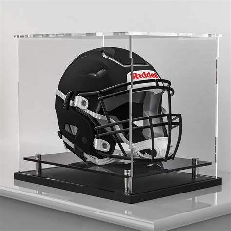 Amazon.com: Football Helmet Display Case Full Size,Acrylic Helmet ...