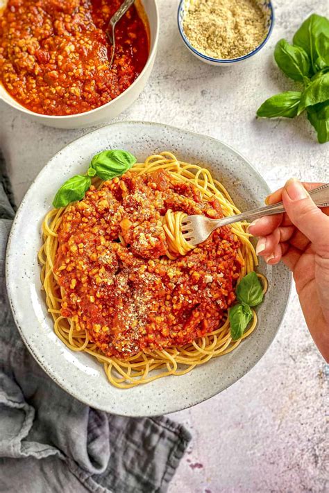 Best Vegan Spaghetti Sauce Recipe Ever Made | Deporecipe.co