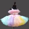 Rainbow Unicorn Birthday Frock - Baby Girl to Toddler
