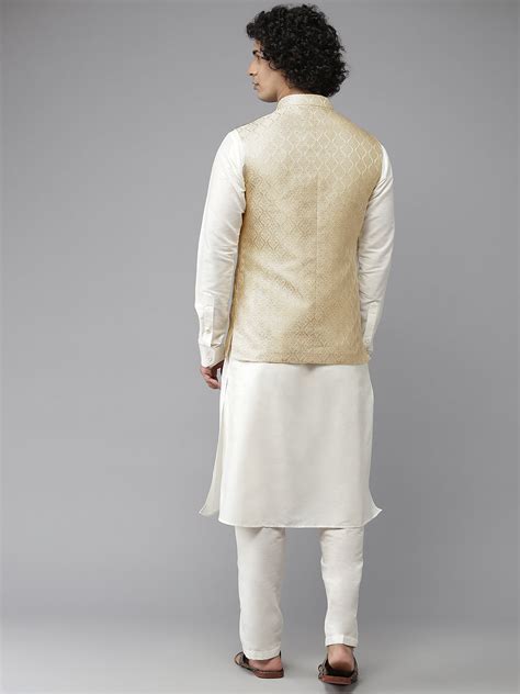 Woven Jacquard Nehru Jacket – See Designs