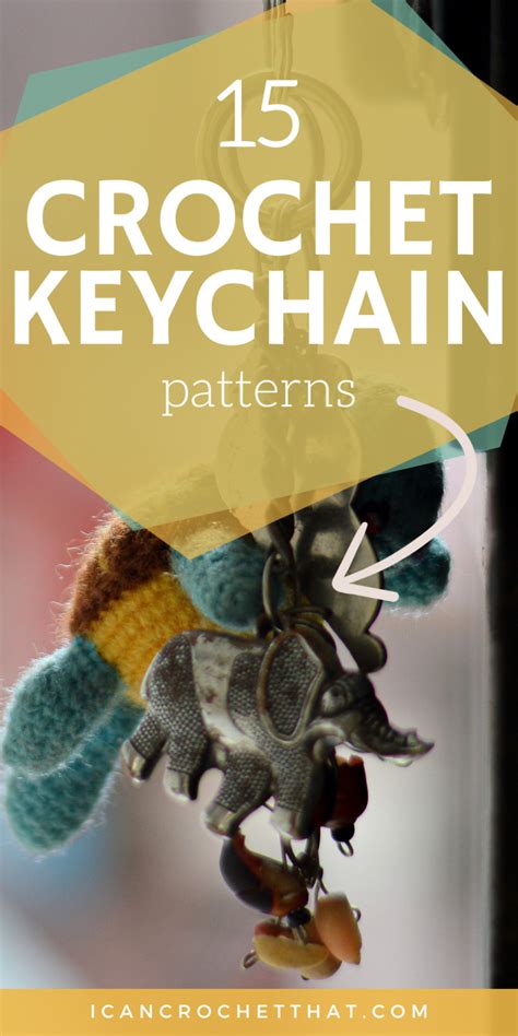 Crochet Key Chain Patterns 的图像结果
