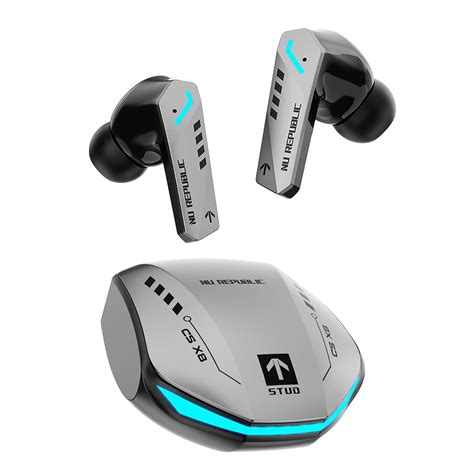 Nu Republic Cyberstud X8 TWS Wireless Earbuds - Up to 56Hrs Playtime ...