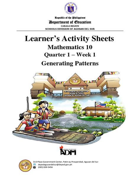 Model Activity Task Math Part 1 Class 10 的图像结果