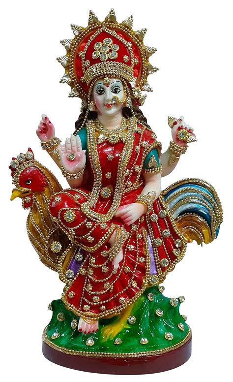 Buy SULFAX Resin Bahuchar Mata Idol Decorative Showpiece (H X W X D ...