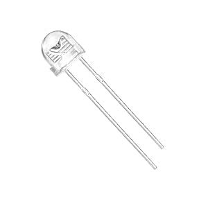 SaNzia 10 Pcs 5mm LED Diode Straw Hat Warm White Red Green Blue UV ...
