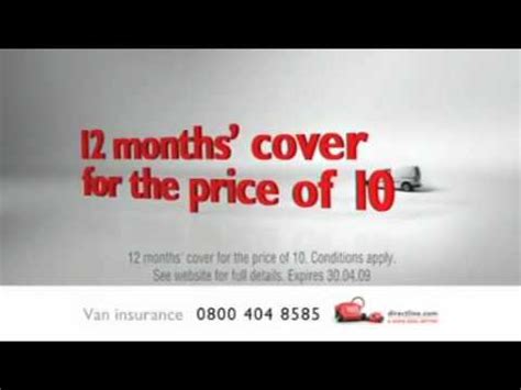 Direct Line Van Insurance Advert 的图像结果