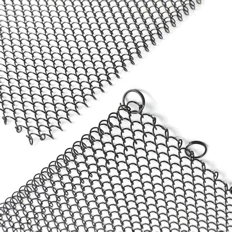 Shayier Fireplace Mesh Screen Curtain, Two 24 India | Ubuy