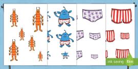 Matching Activity to Support Teaching on Pants - Twinkl