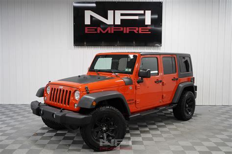Used 2015 Jeep Wrangler Unlimited Sport SUV 4D For Sale (Sold) | NFI Empire Stock #N3229A
