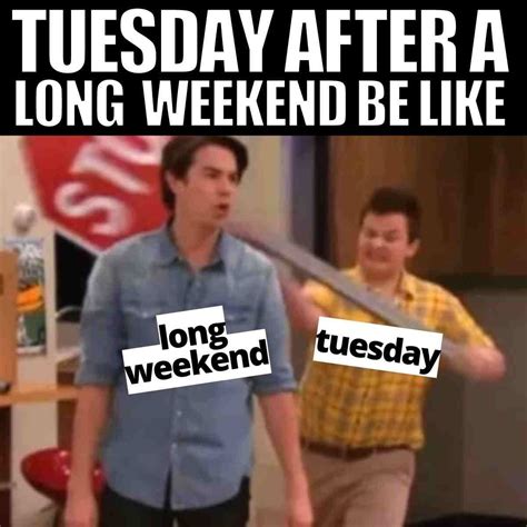Best 13 Hilarious Long Weekend Memes to Celebrate 3-Day Weekends – Artofit