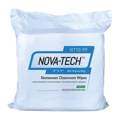 High-Tech Conversions NT1-99 Cleanroom wipes, non-woven, lint-free ...