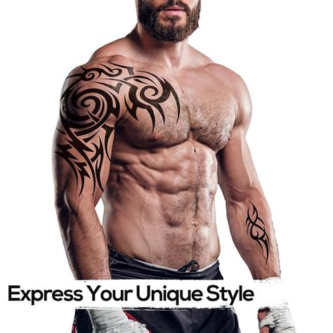Kotbs 6-Sheet Large Temporary Tattoos for Men Adults Women India | Ubuy