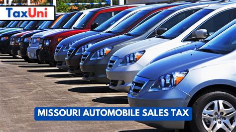 Missouri Automobile Sales Tax